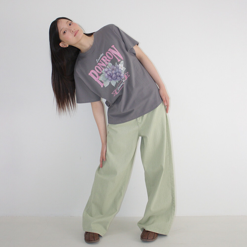 葡萄圖案上衣 VINTAGE GRAPE BASIC FIT T SHIRT