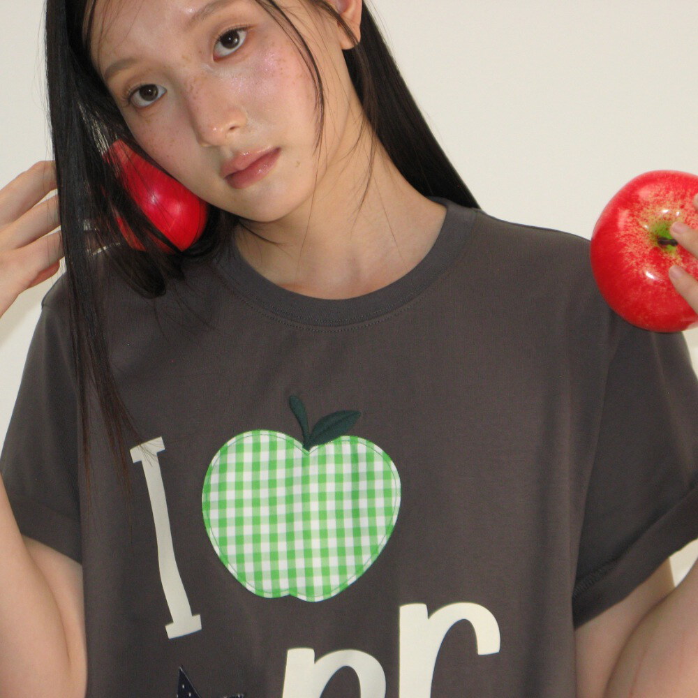 印花短袖上衣 I RR APPLIQUE BASIC FIT T SHIRT