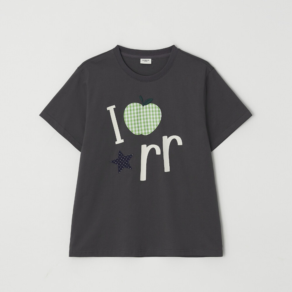 印花短袖上衣 I RR APPLIQUE BASIC FIT T SHIRT
