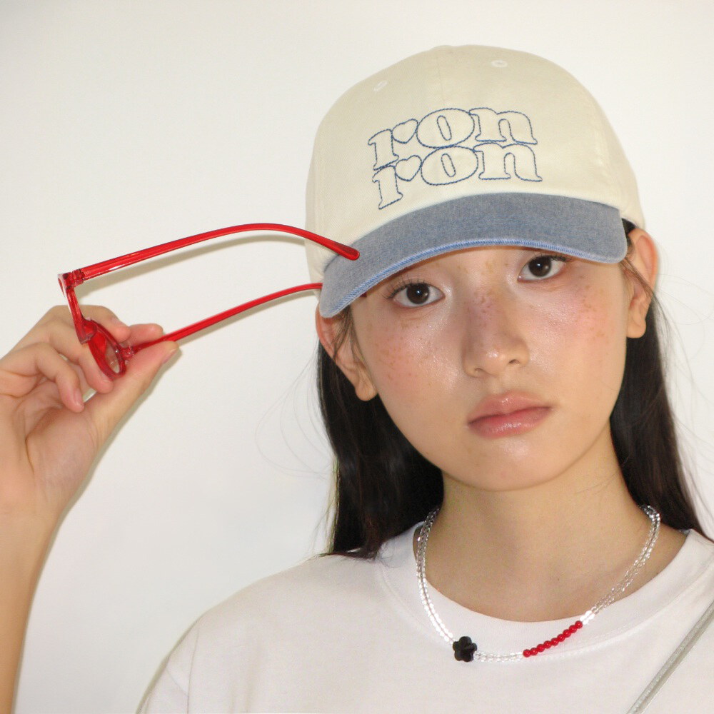 車線棒球帽 STITCH LOGO PIGMENT BALL CAP