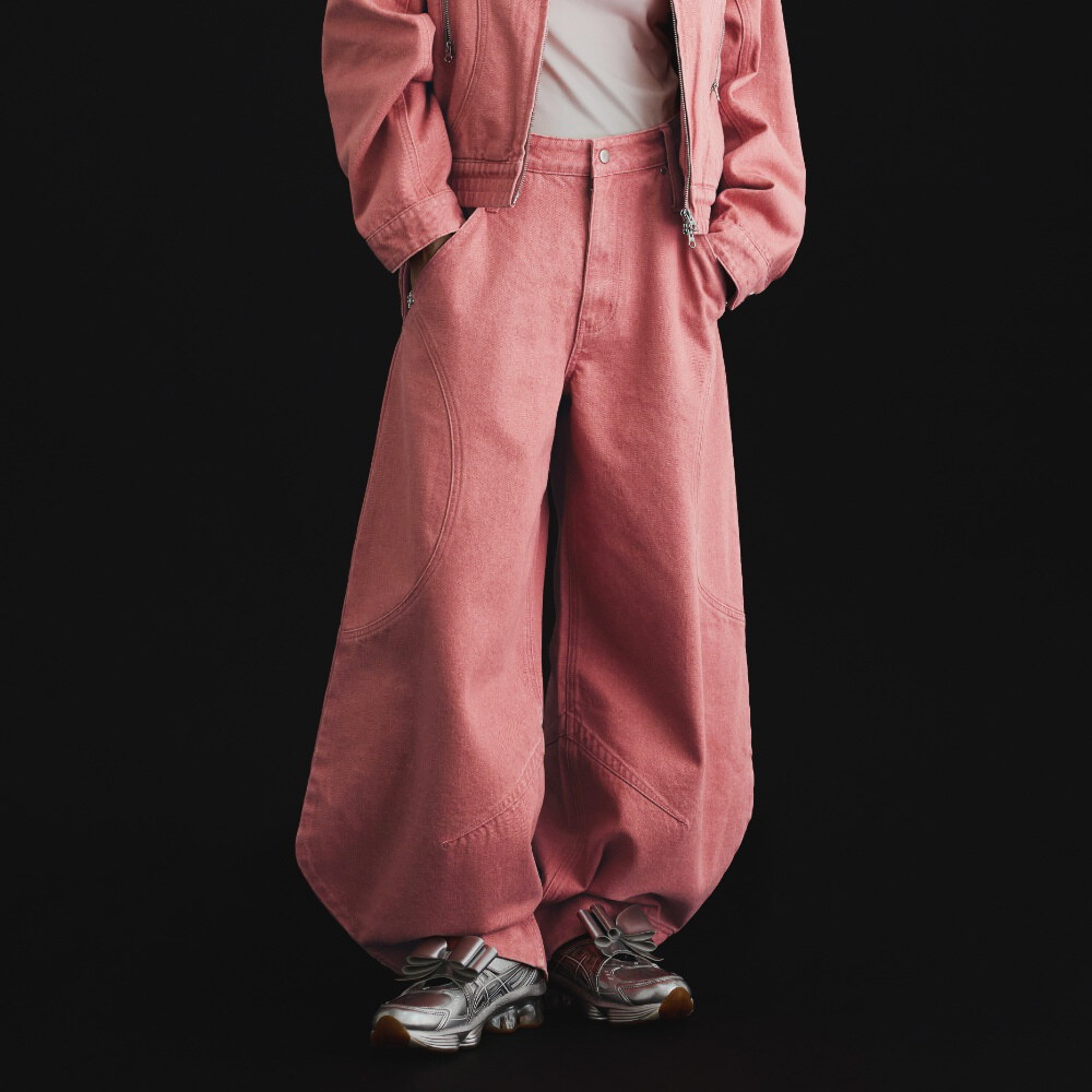 Shift Panel Denim Trousers