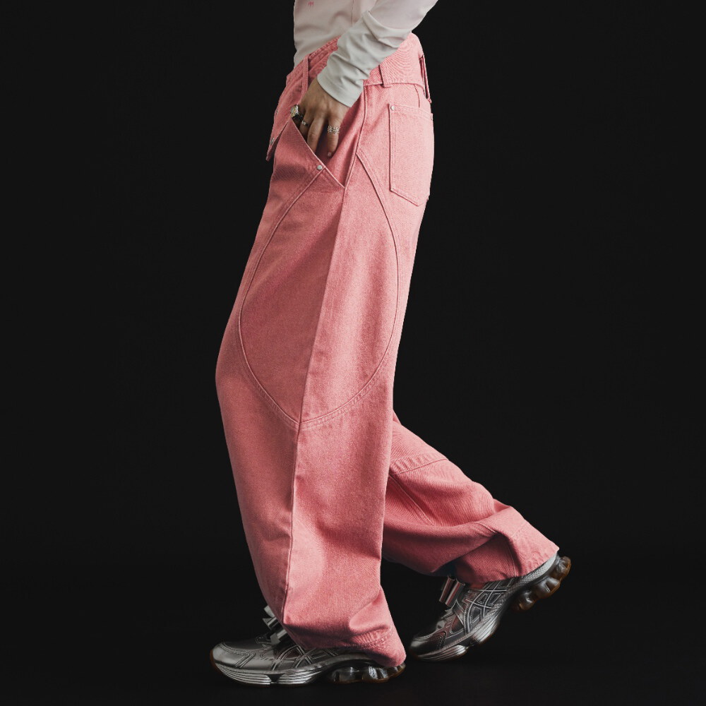 Shift Panel Denim Trousers