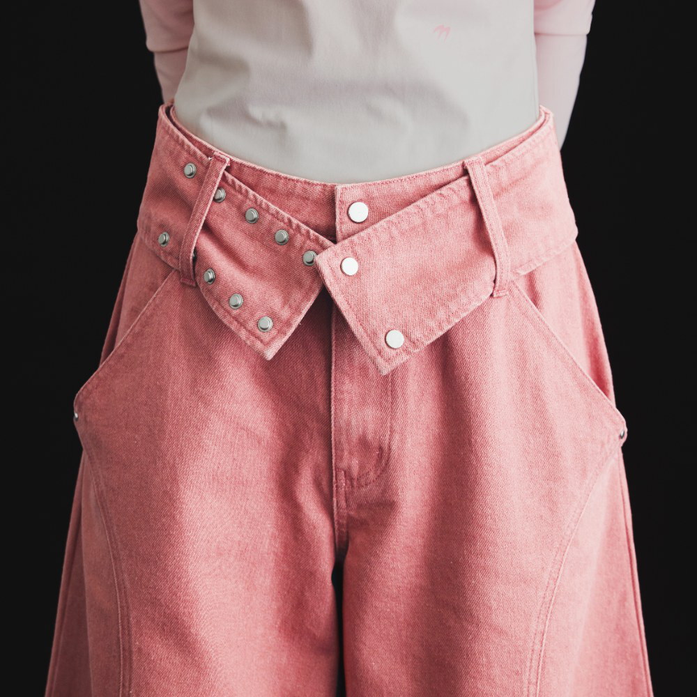 Shift Panel Denim Trousers