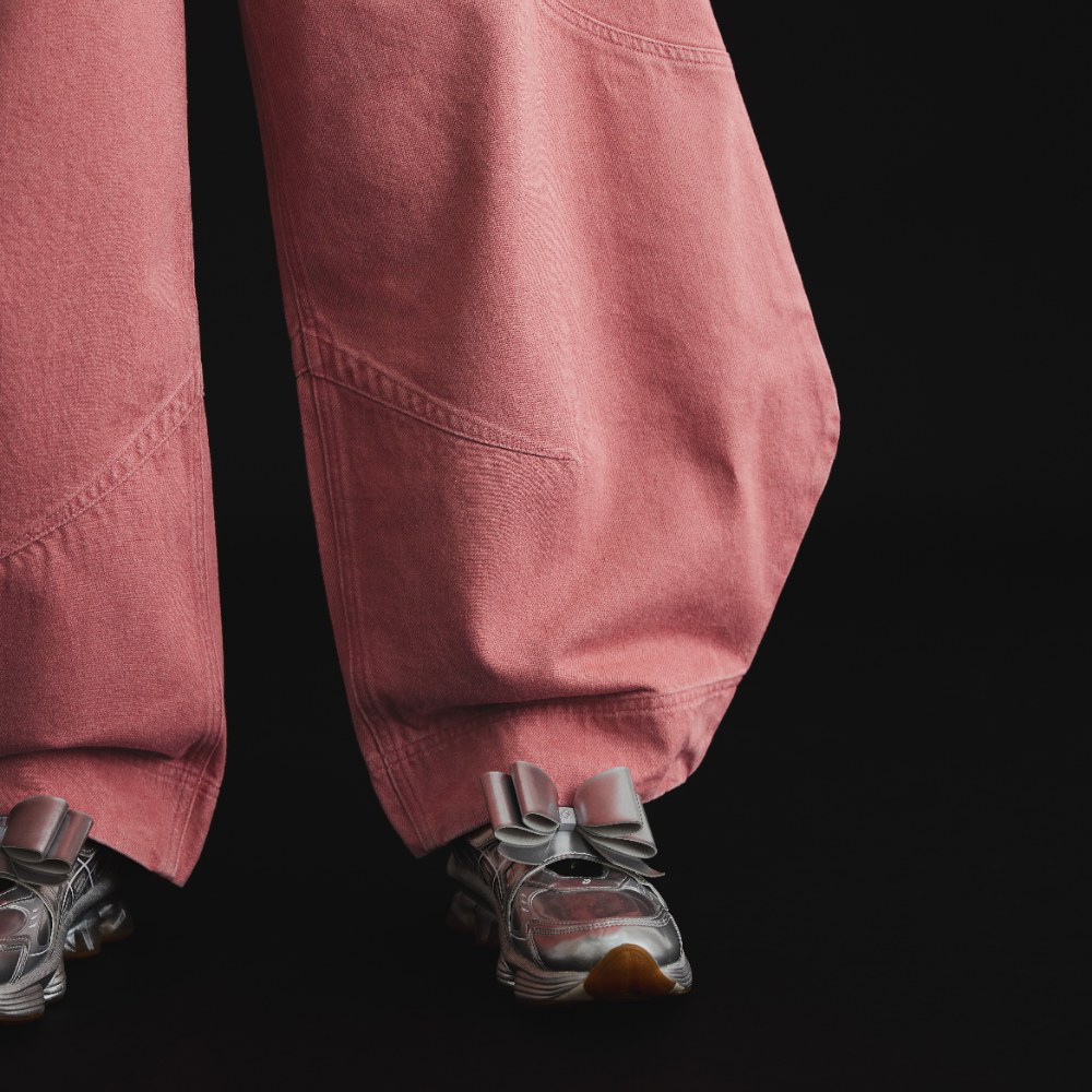 Shift Panel Denim Trousers