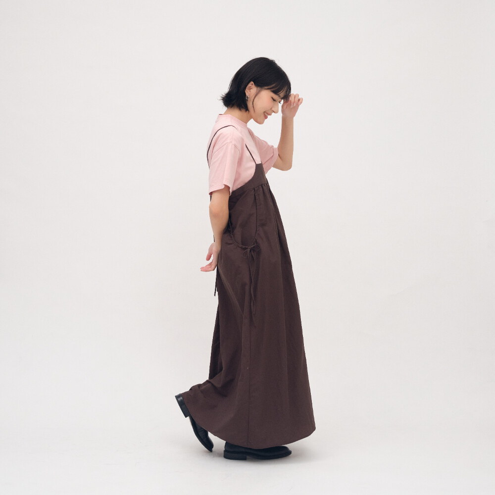 SAAKO 刺繡寬鬆水洗tee