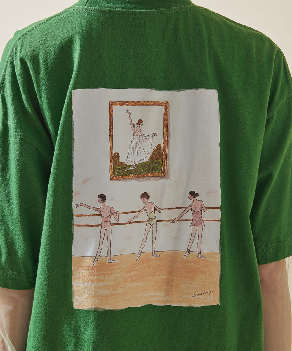 Ballet barre聯名圖TEE