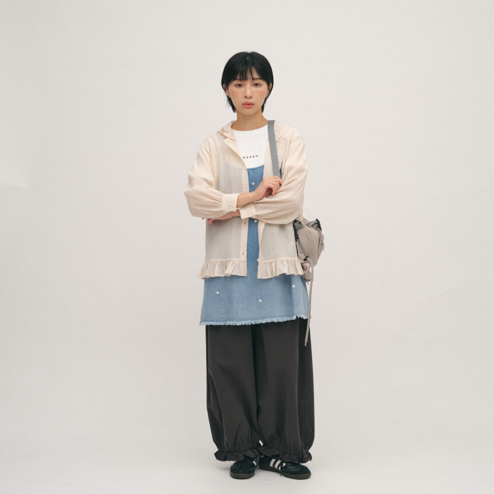 滿天星星漸層丹寧背心