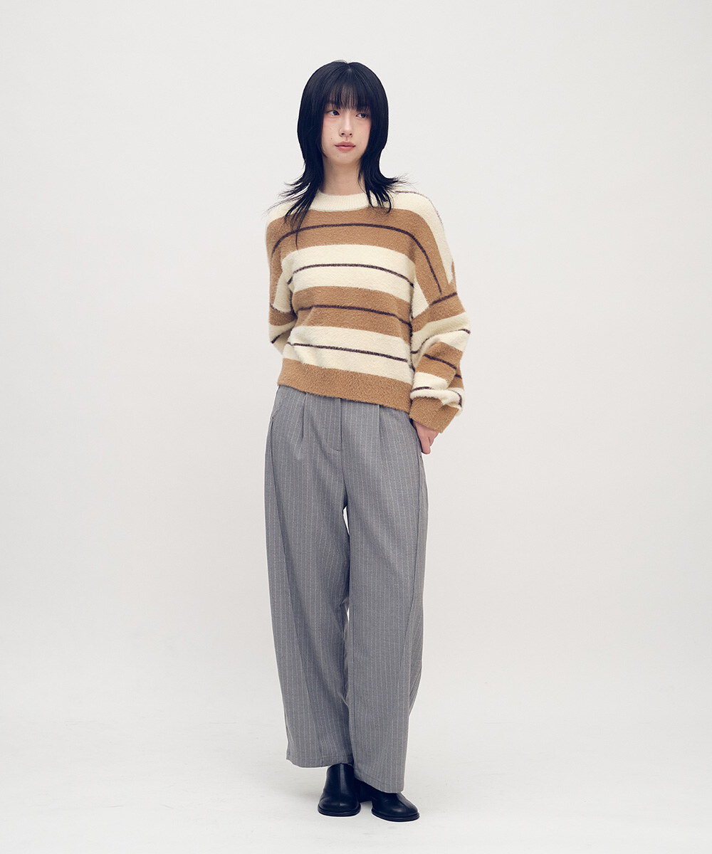條紋毛衣