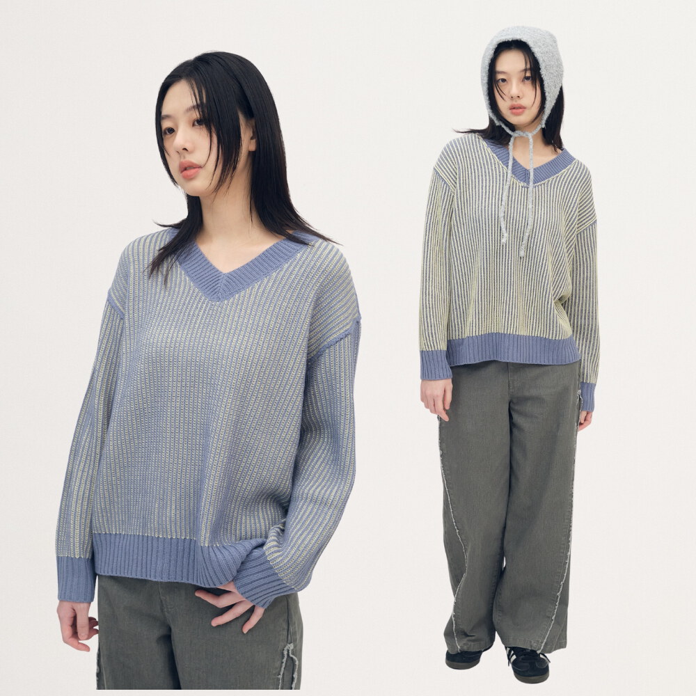 雙面穿針織上衣