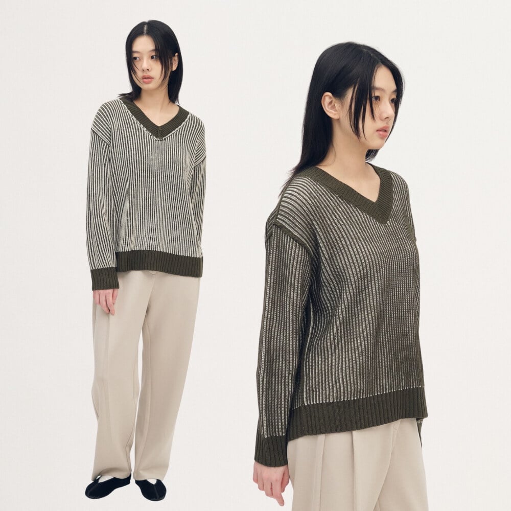 雙面穿針織上衣