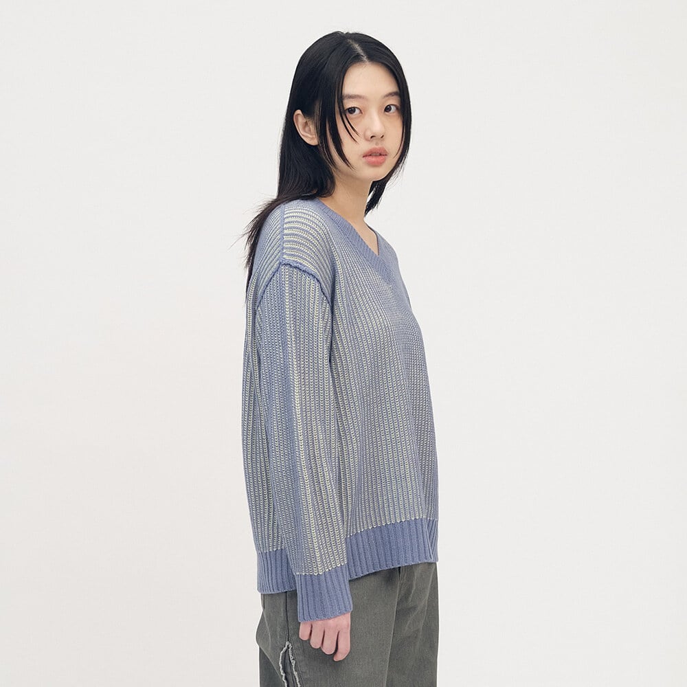 雙面穿針織上衣