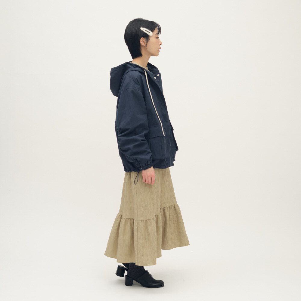 大口袋連帽工裝外套