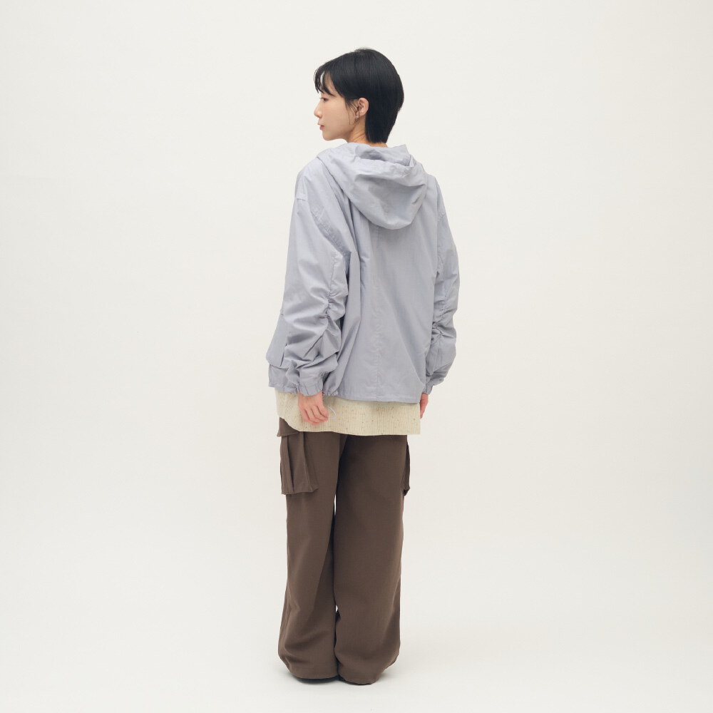 大口袋連帽工裝外套