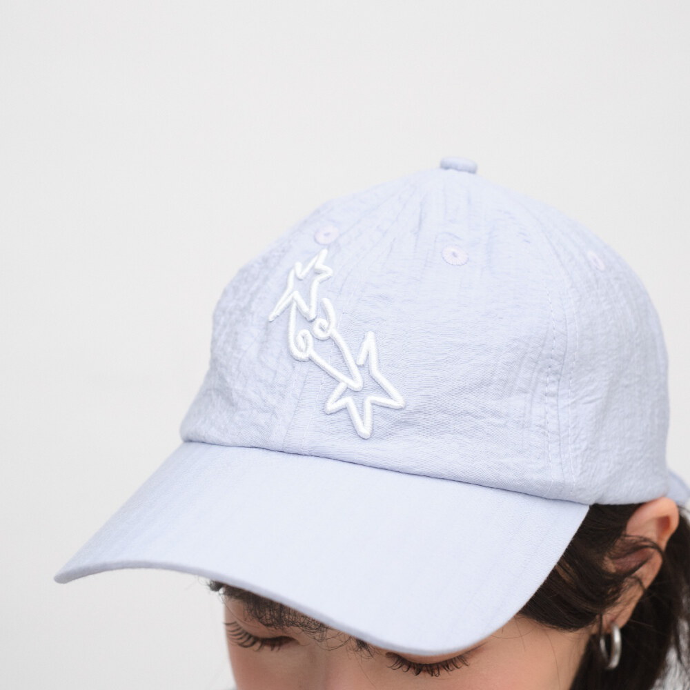 流星刺繡綁帶老帽