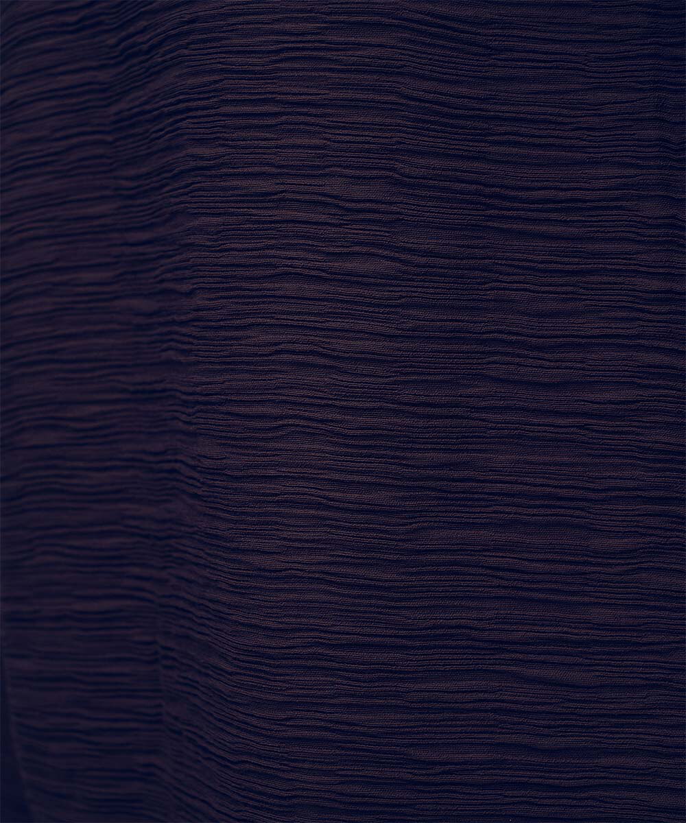 短版壓紋抽繩襯衫