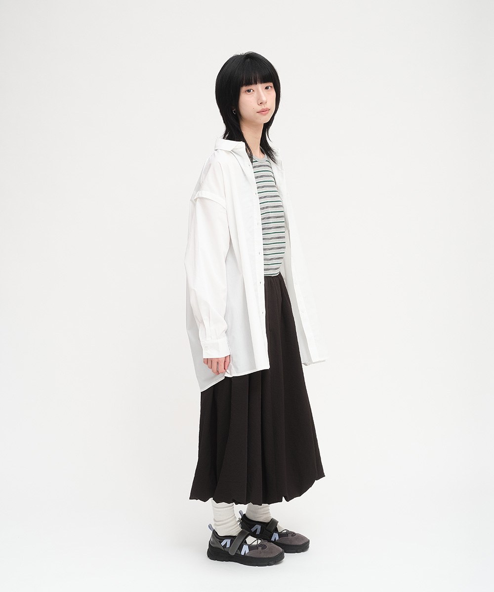 涼感修身尾裙
