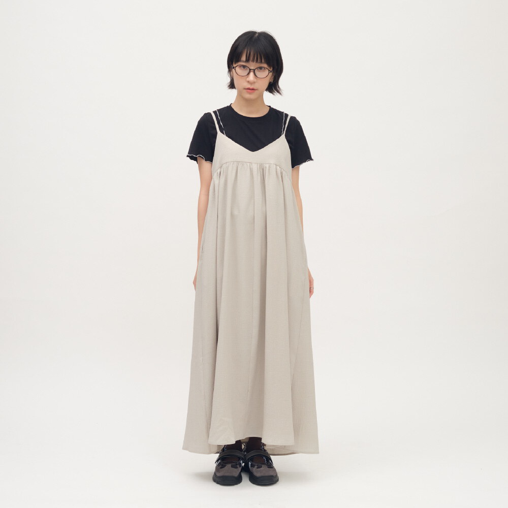 泡泡紗正反穿洋裝