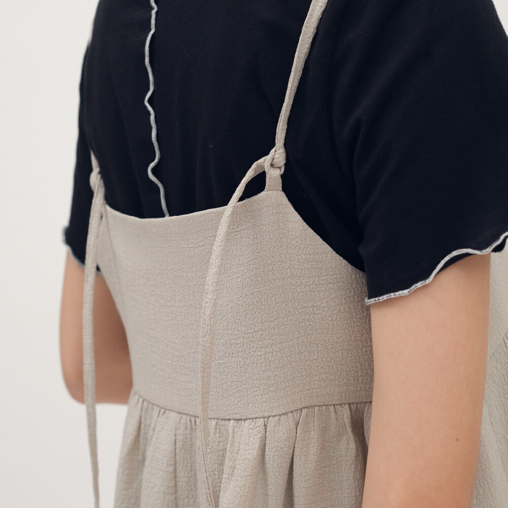 泡泡紗正反穿洋裝