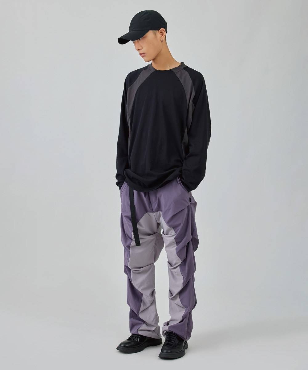 皺褶長褲 Pleated Track Pants