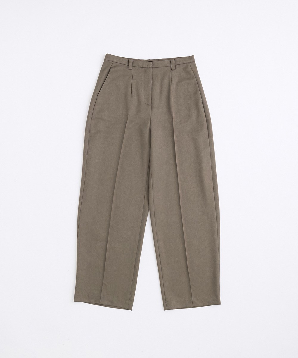 打褶立體感長褲 Double Pleated Tailored Pants