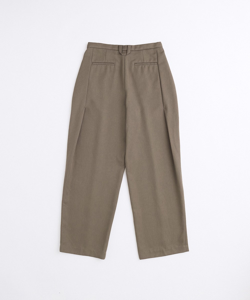 打褶立體感長褲 Double Pleated Tailored Pants