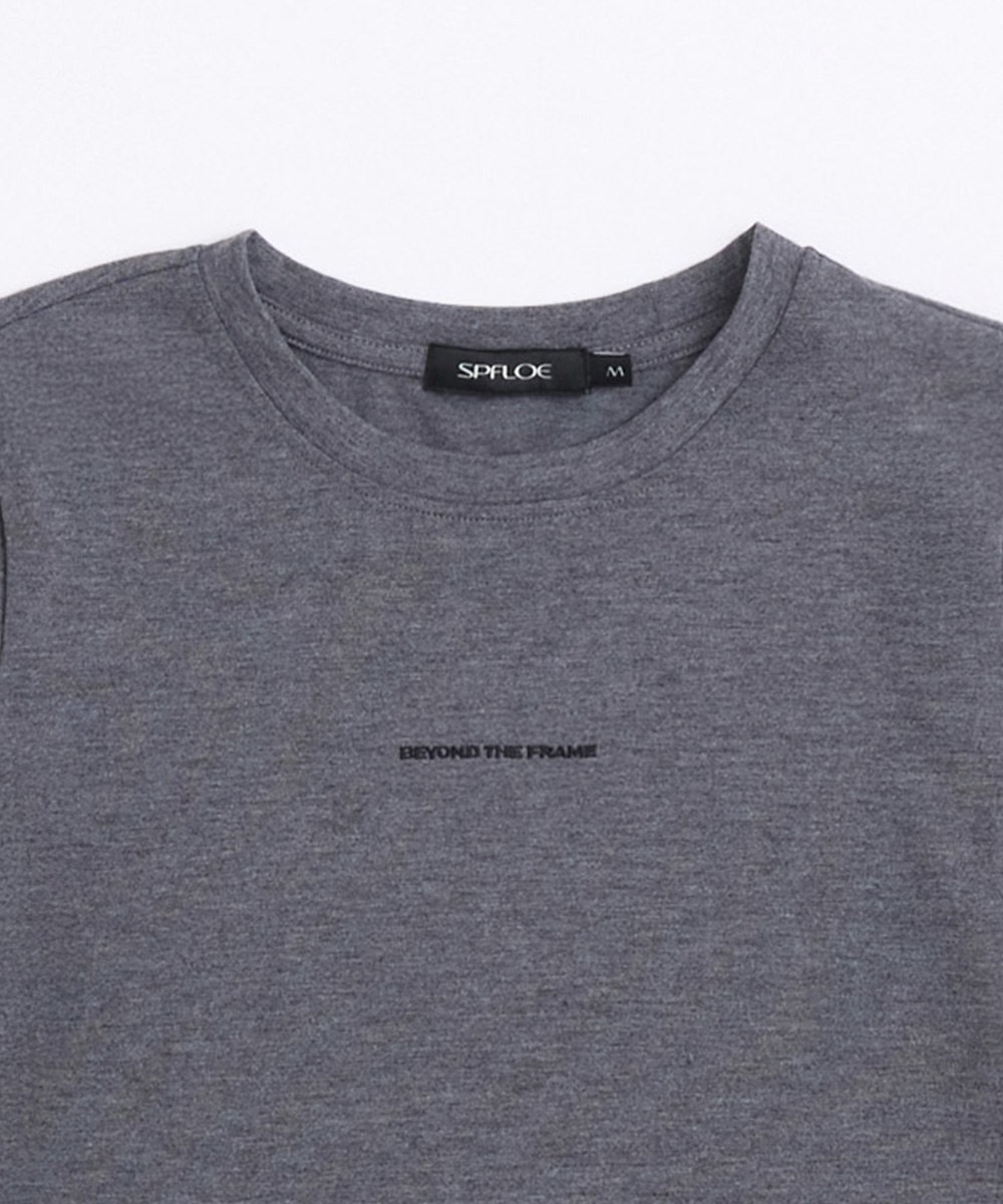 短版弧形上衣 Curved Hem Top