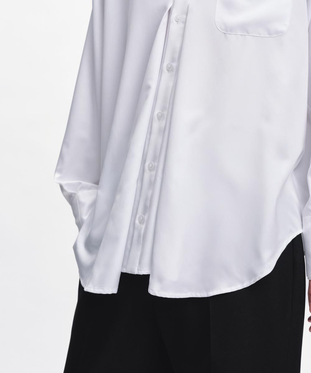 落肩口袋襯衫 Pleat Pocket Shirt