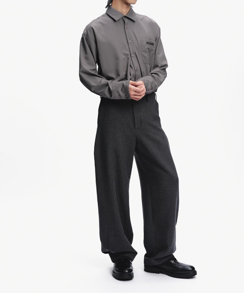 褶皺繭型褲 Pleat Cocoon Pants