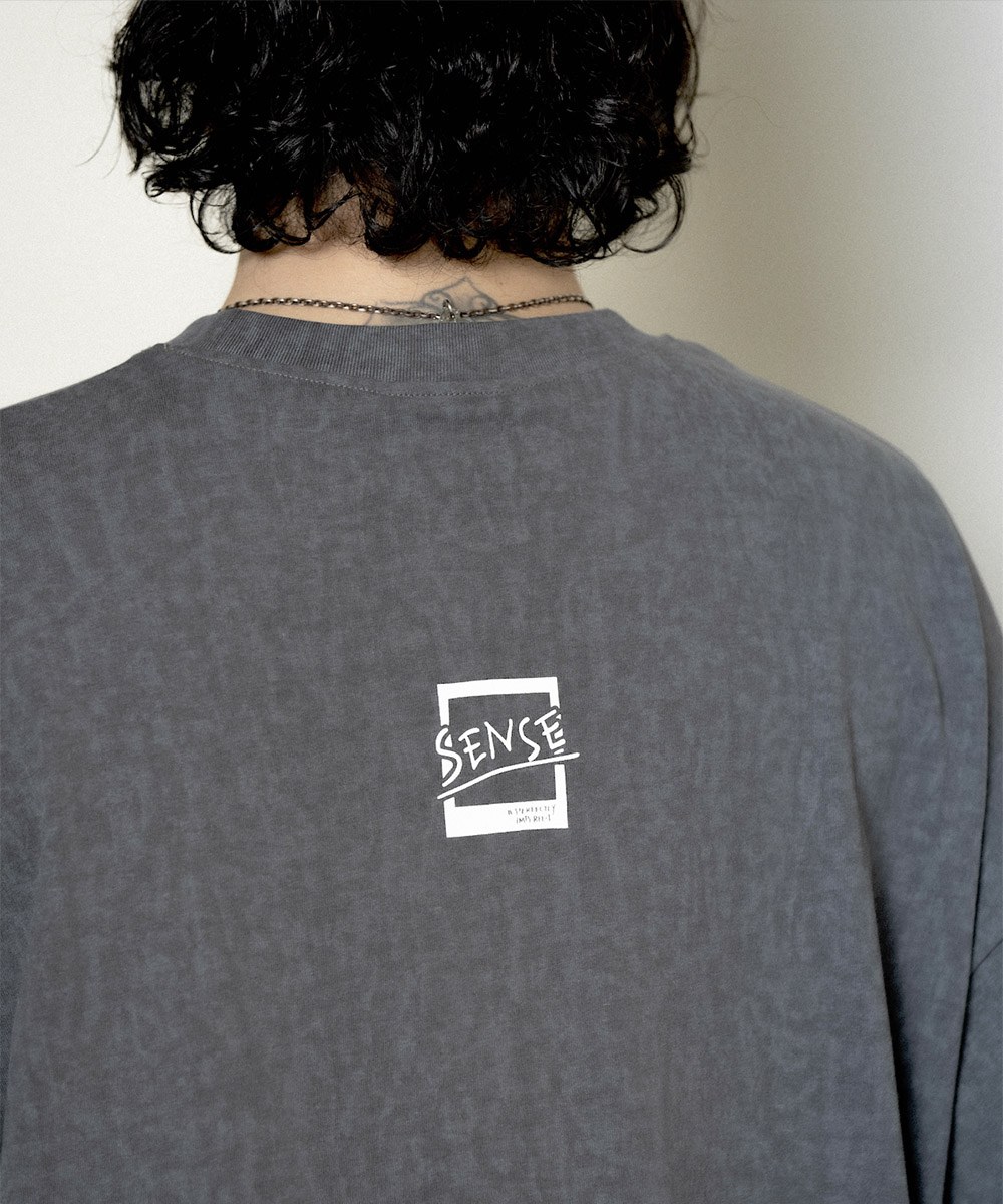 水洗口袋長TEE Dyed Washed Pocket LS Tee