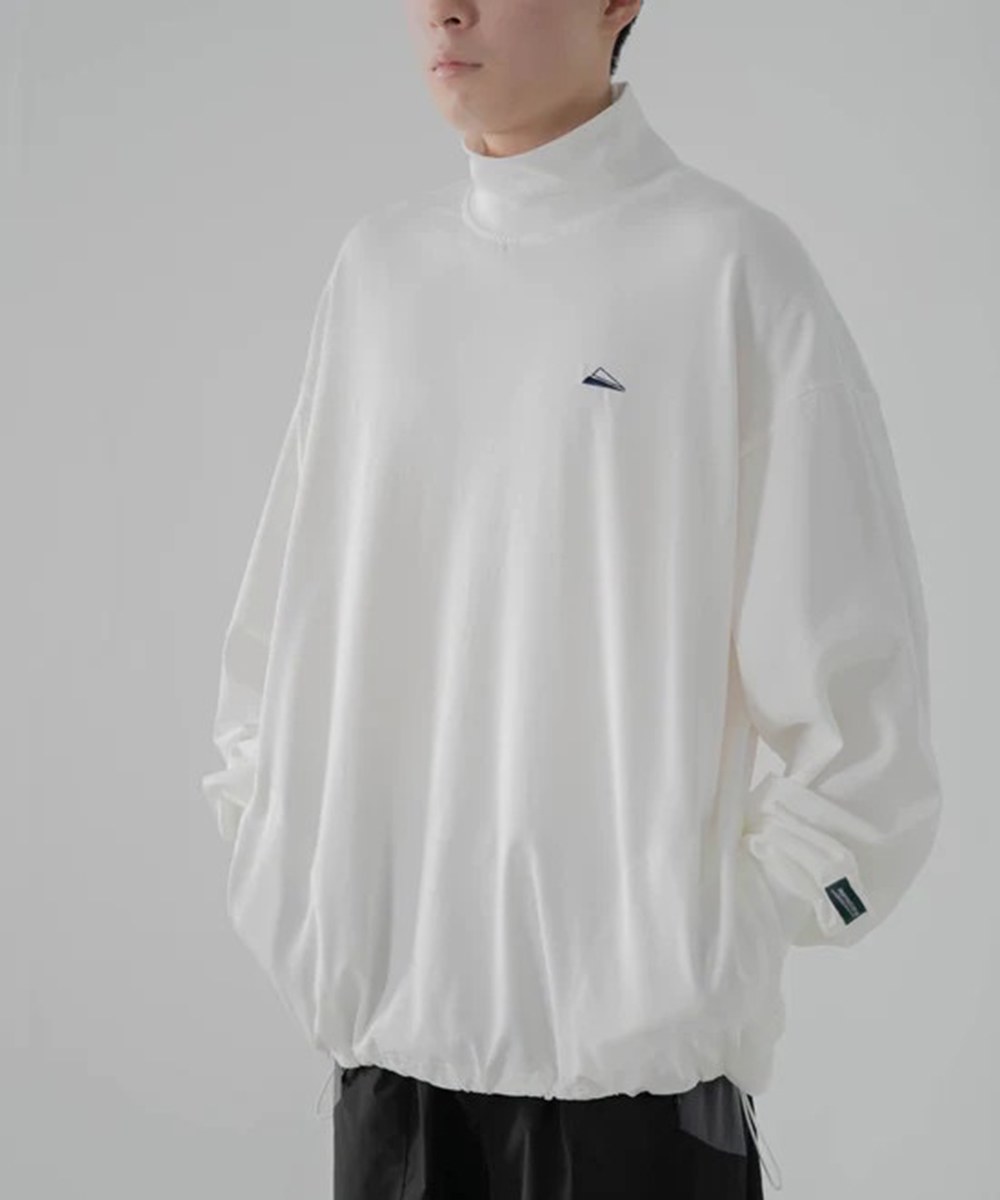 小高領長袖上衣 Mockneck LS