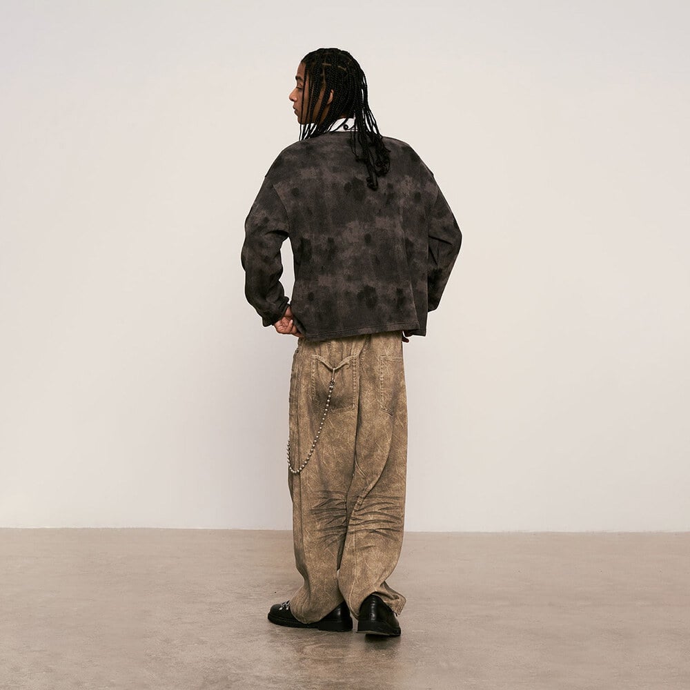 鐵鏽感刷染毛衣 Dirty Rust Sweater