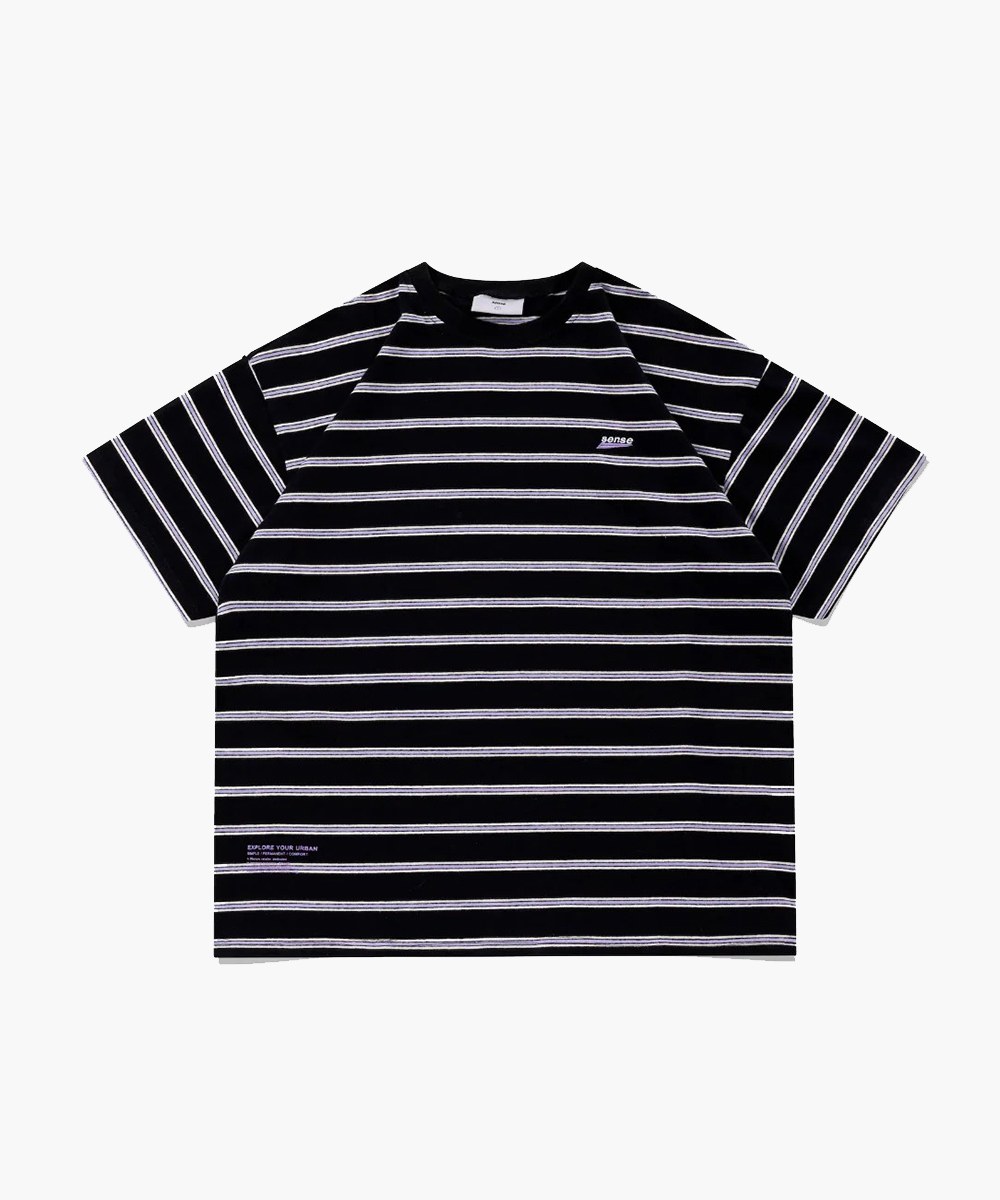 條紋短Tee Multi Stripe SS