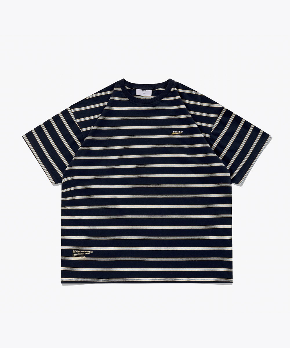 條紋短Tee Multi Stripe SS