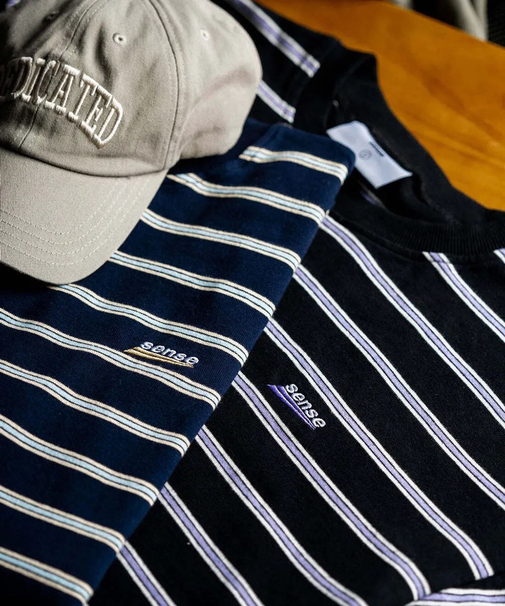 條紋短Tee Multi Stripe SS