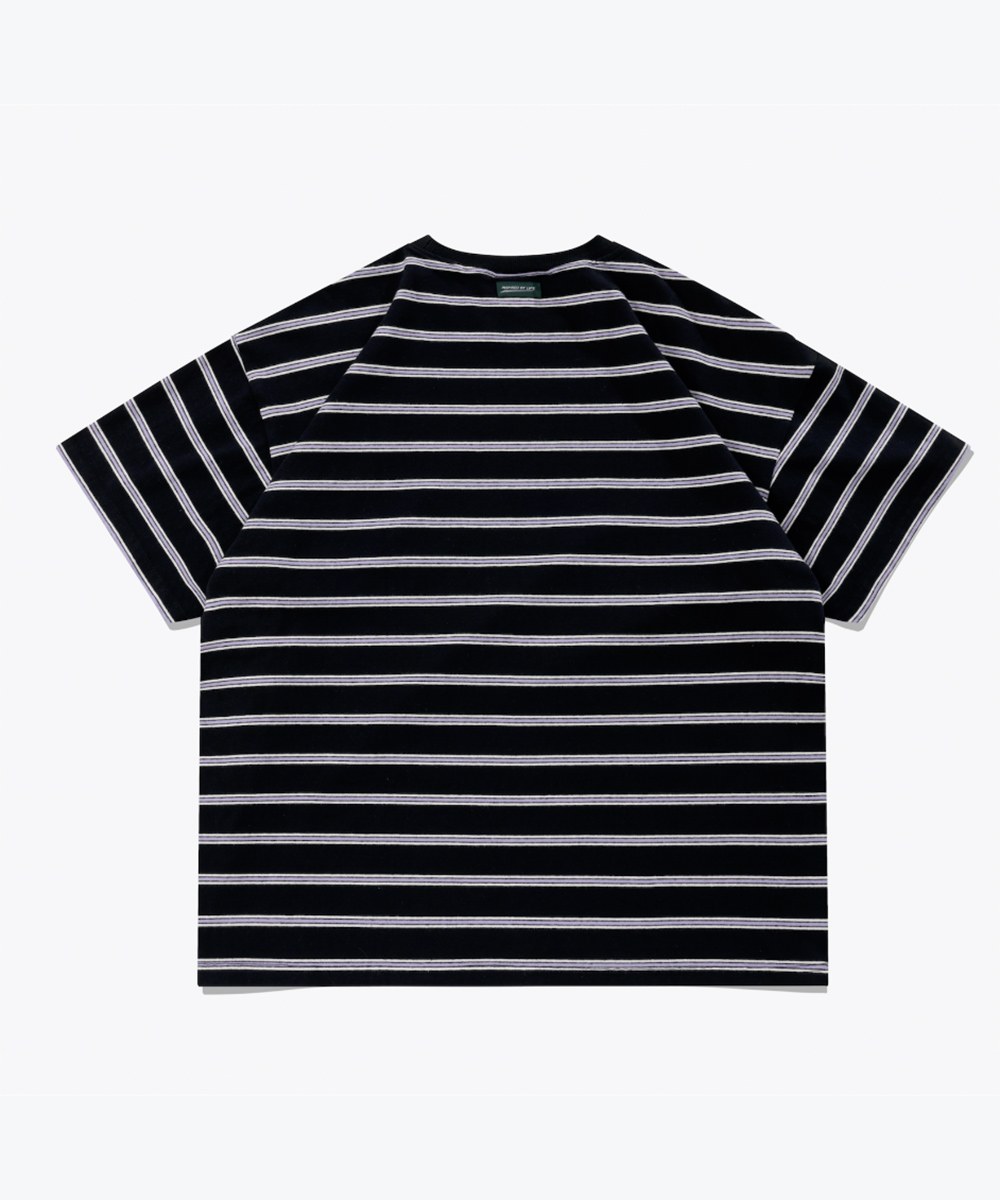 條紋短Tee Multi Stripe SS