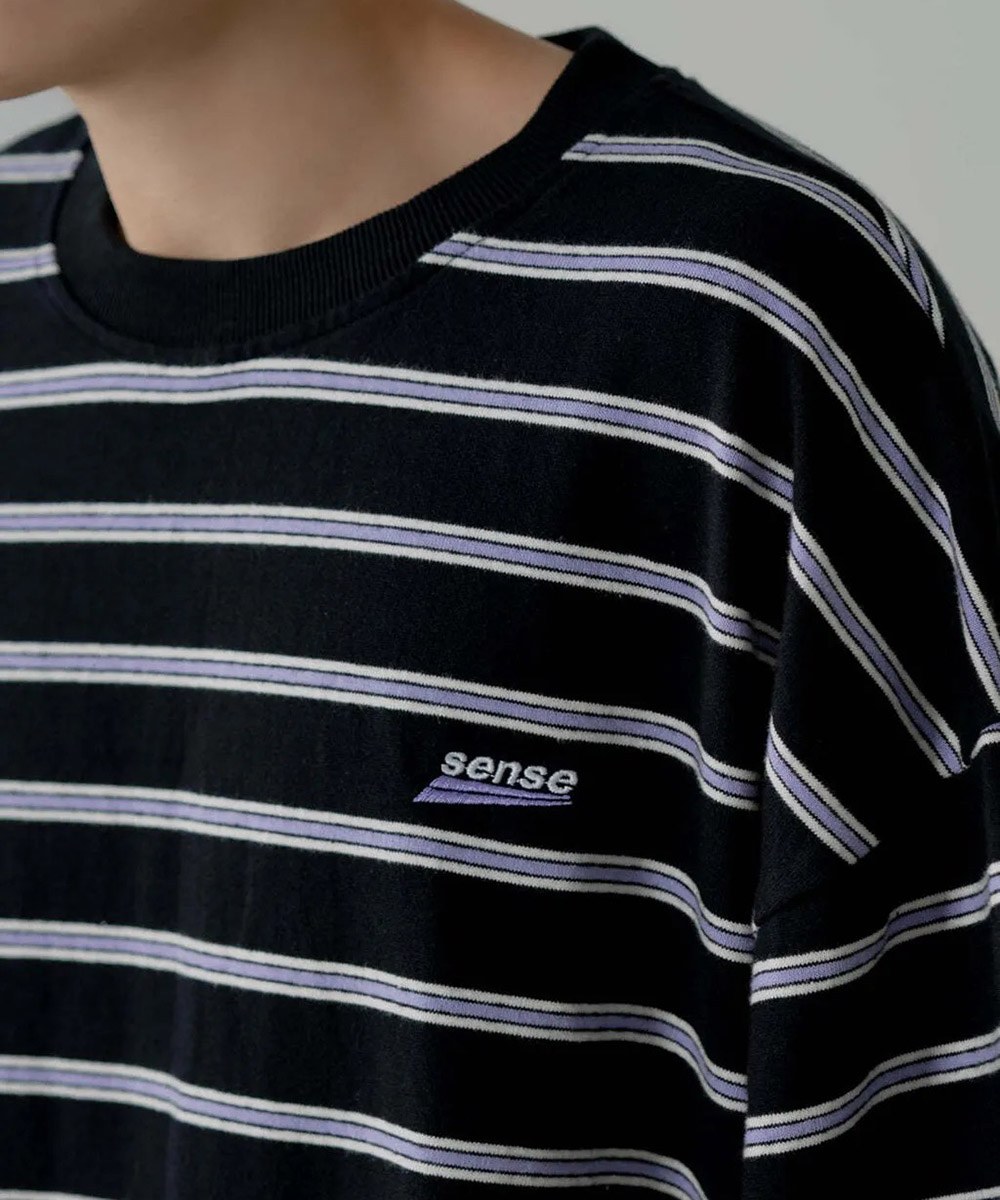 條紋短Tee Multi Stripe SS