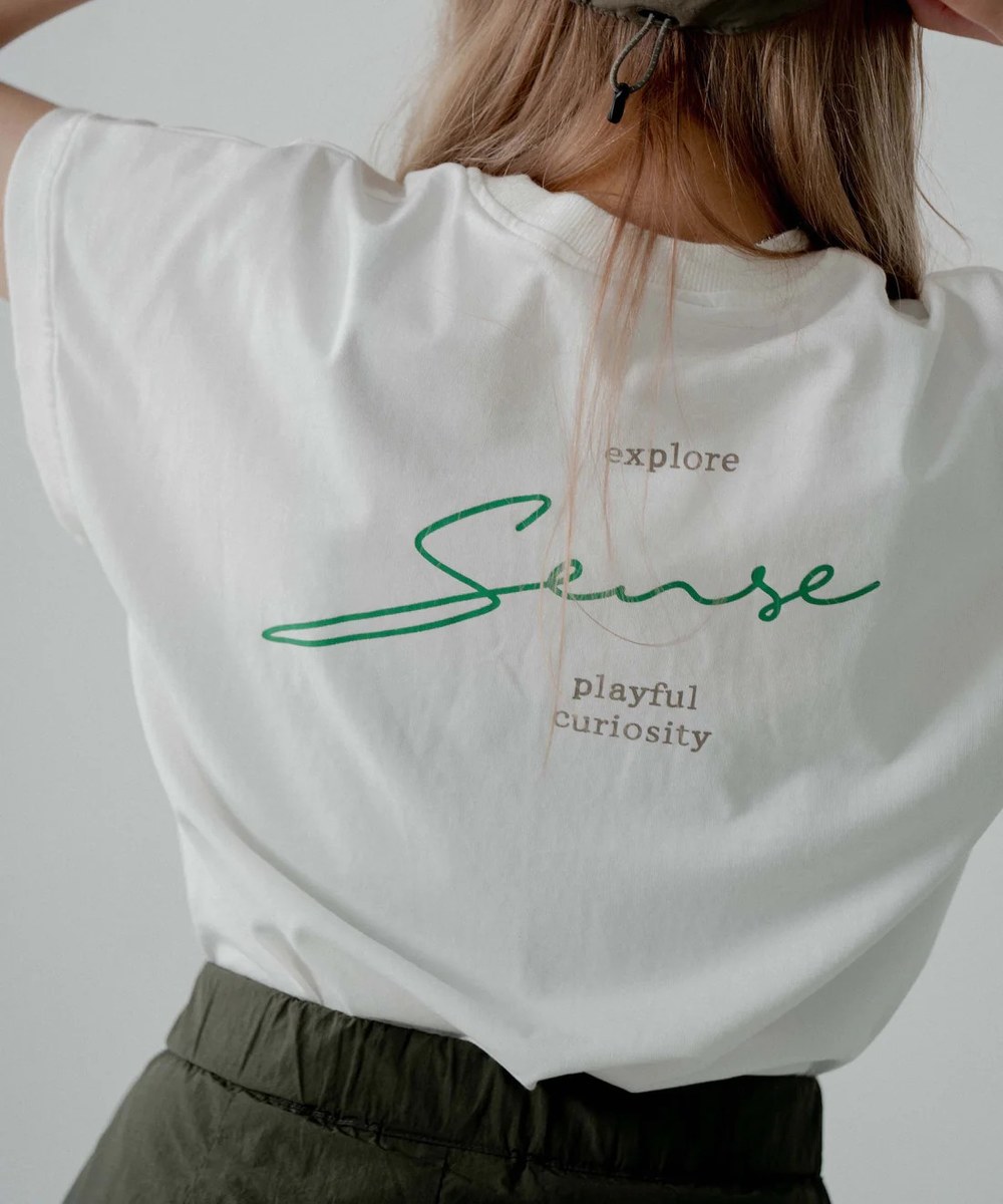印花logo Tee Little Logo Printing Tee