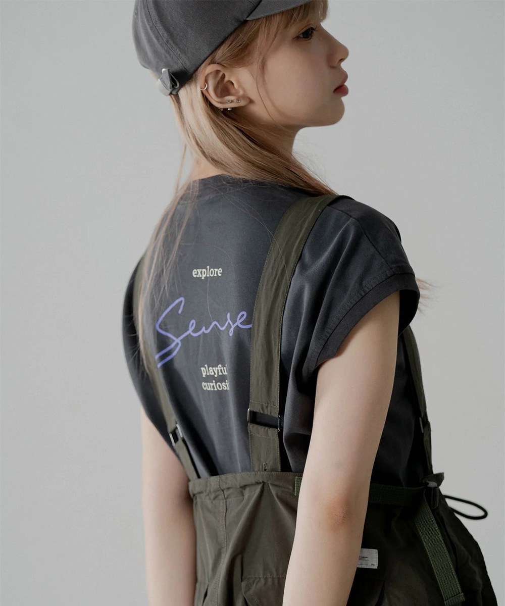 印花logo Tee Little Logo Printing Tee