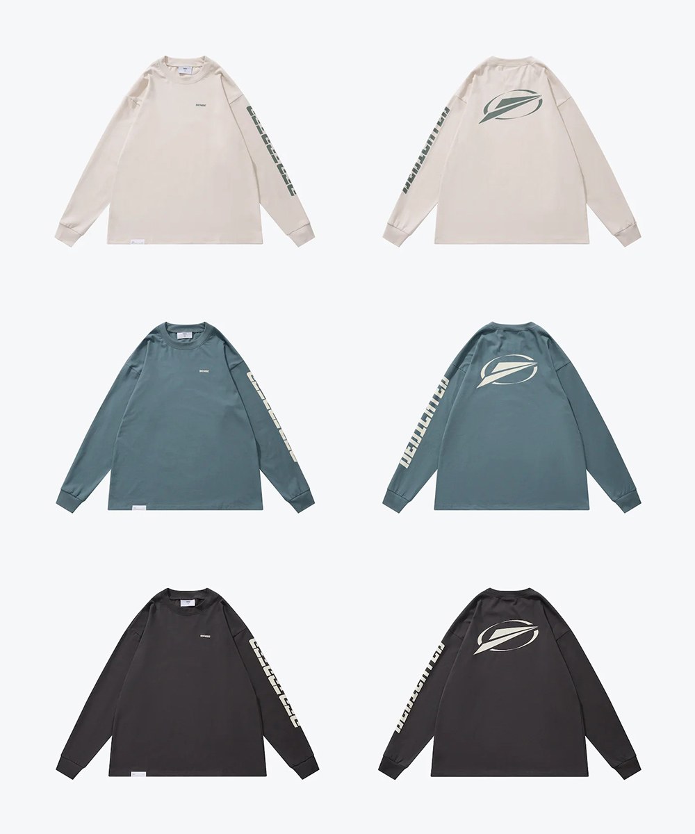 印花長Tee Basic Logo LS