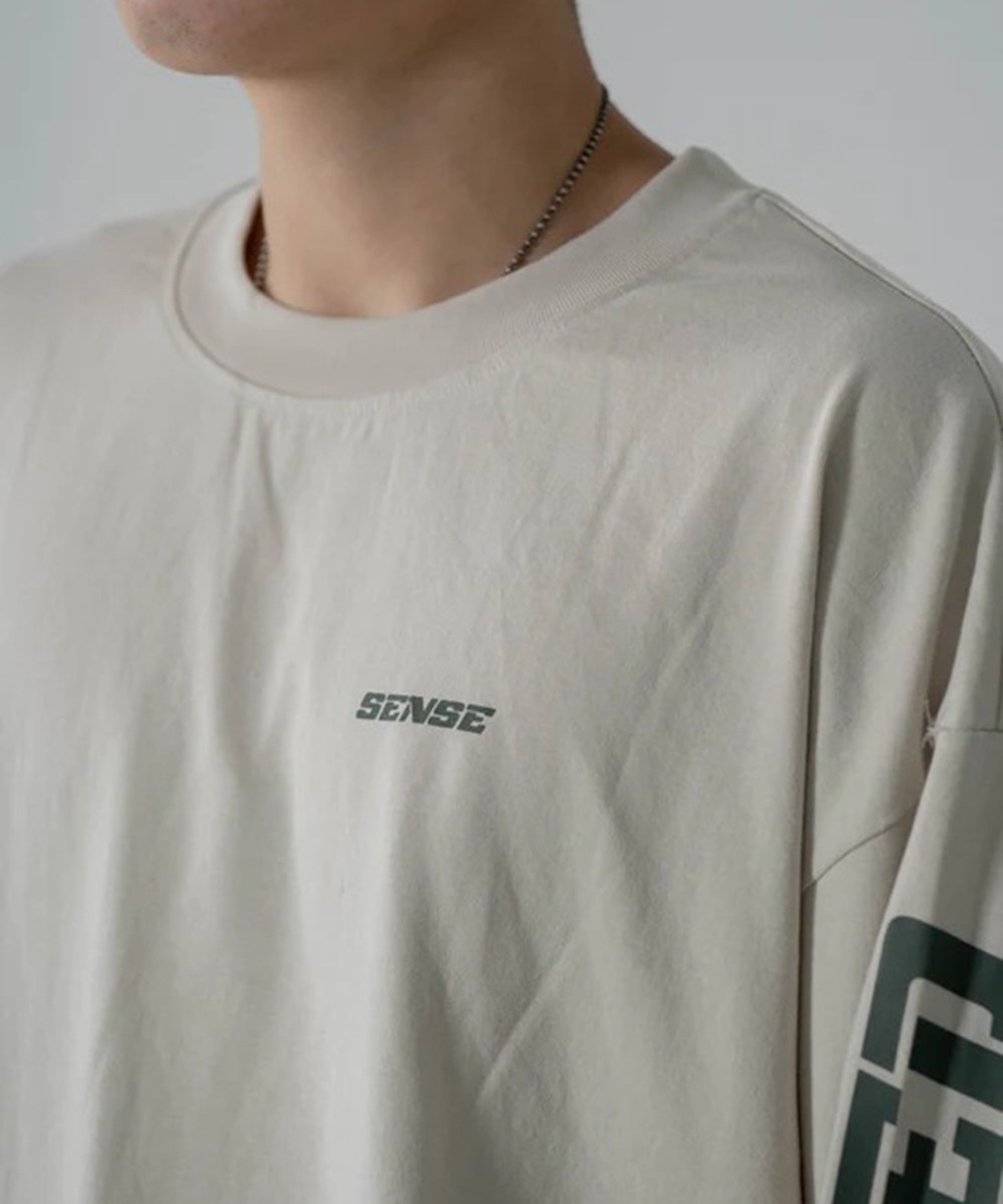 印花長Tee Basic Logo LS