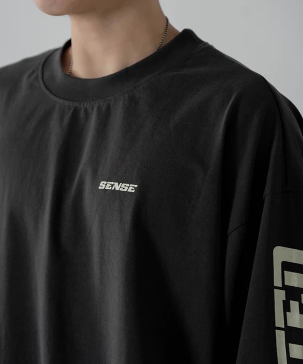 印花長Tee Basic Logo LS