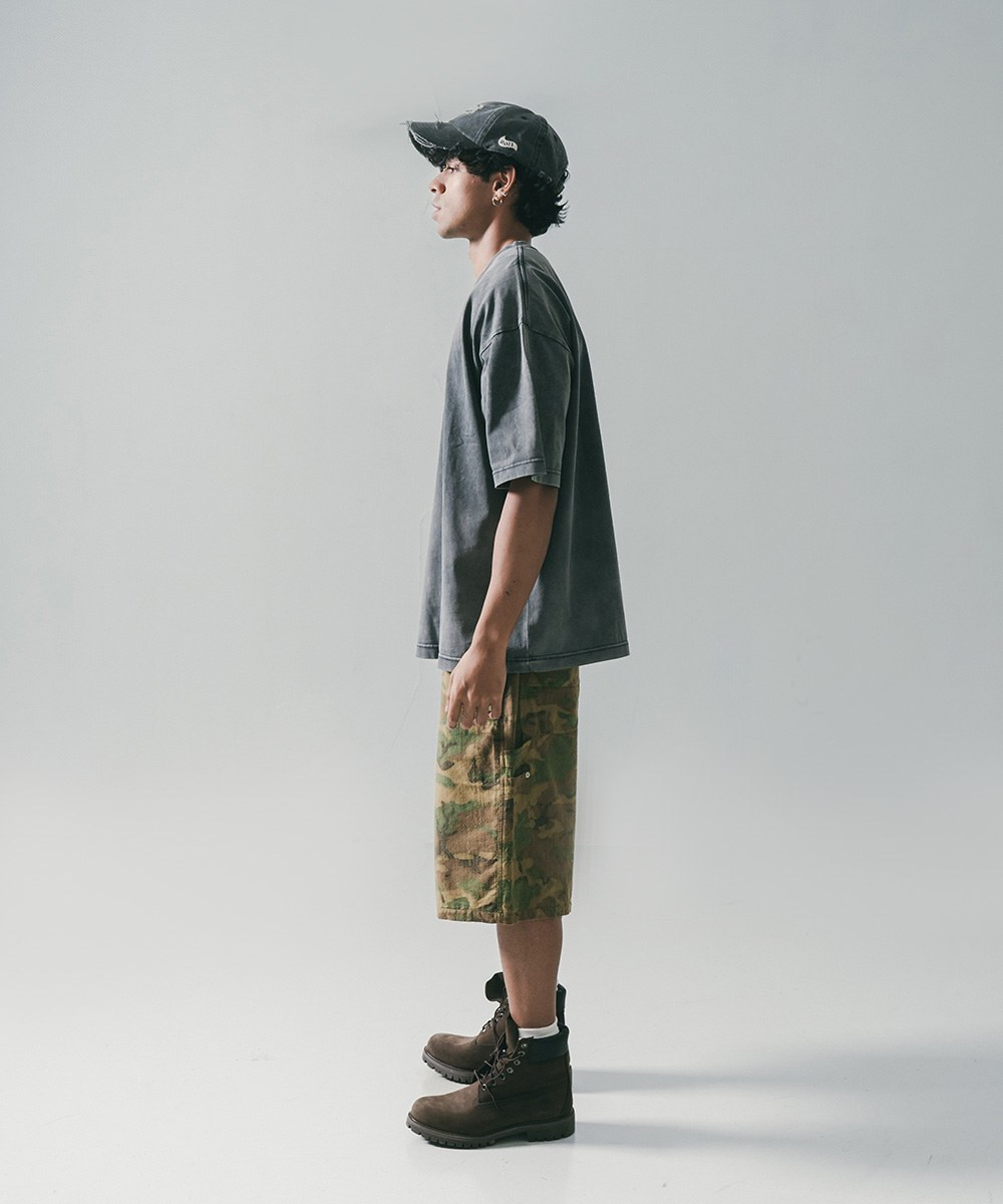 水洗印花上衣 Wash Fade Print SS