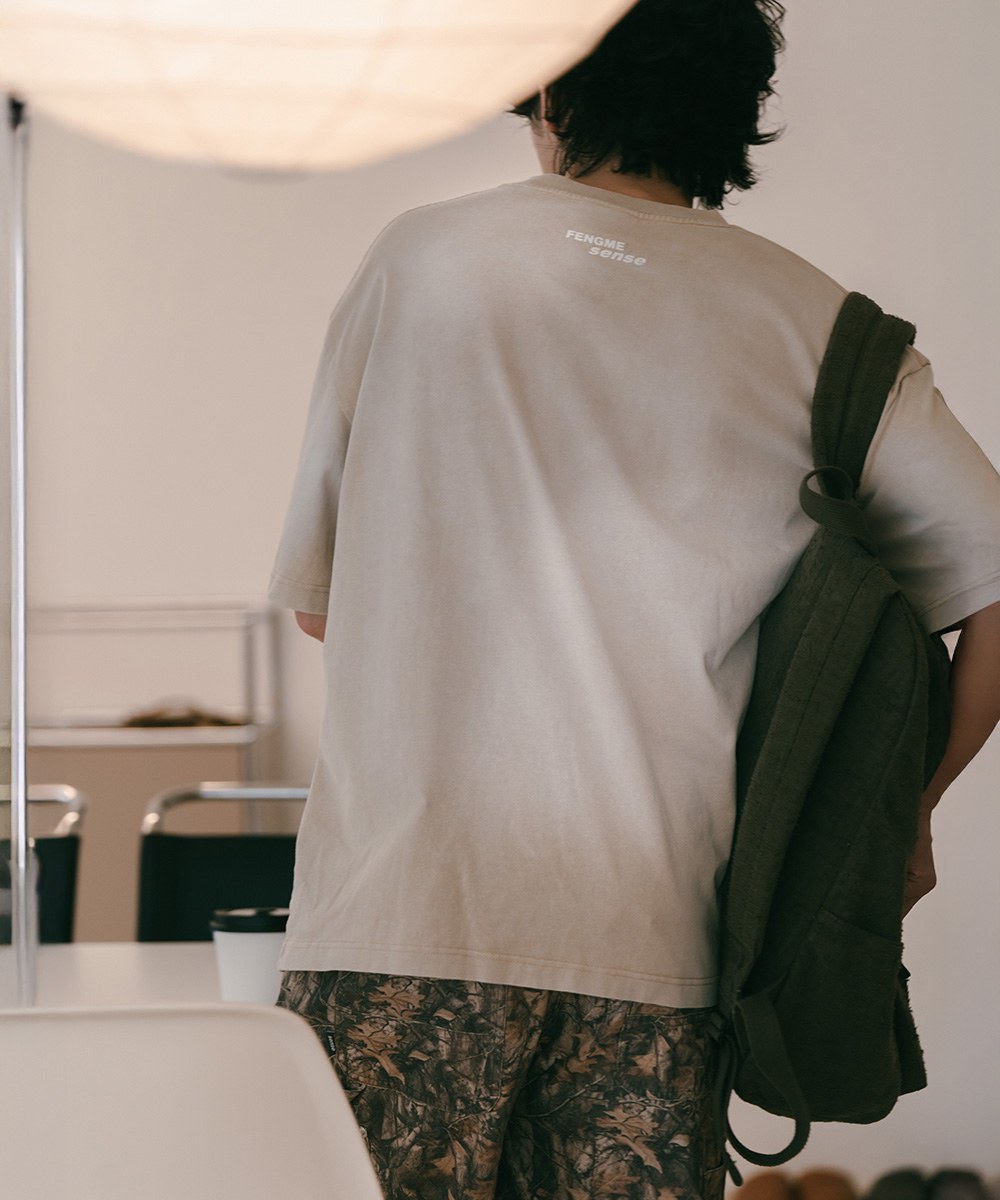 FM x SENSE 寬版水洗短袖 Washed Boxy Cut SS