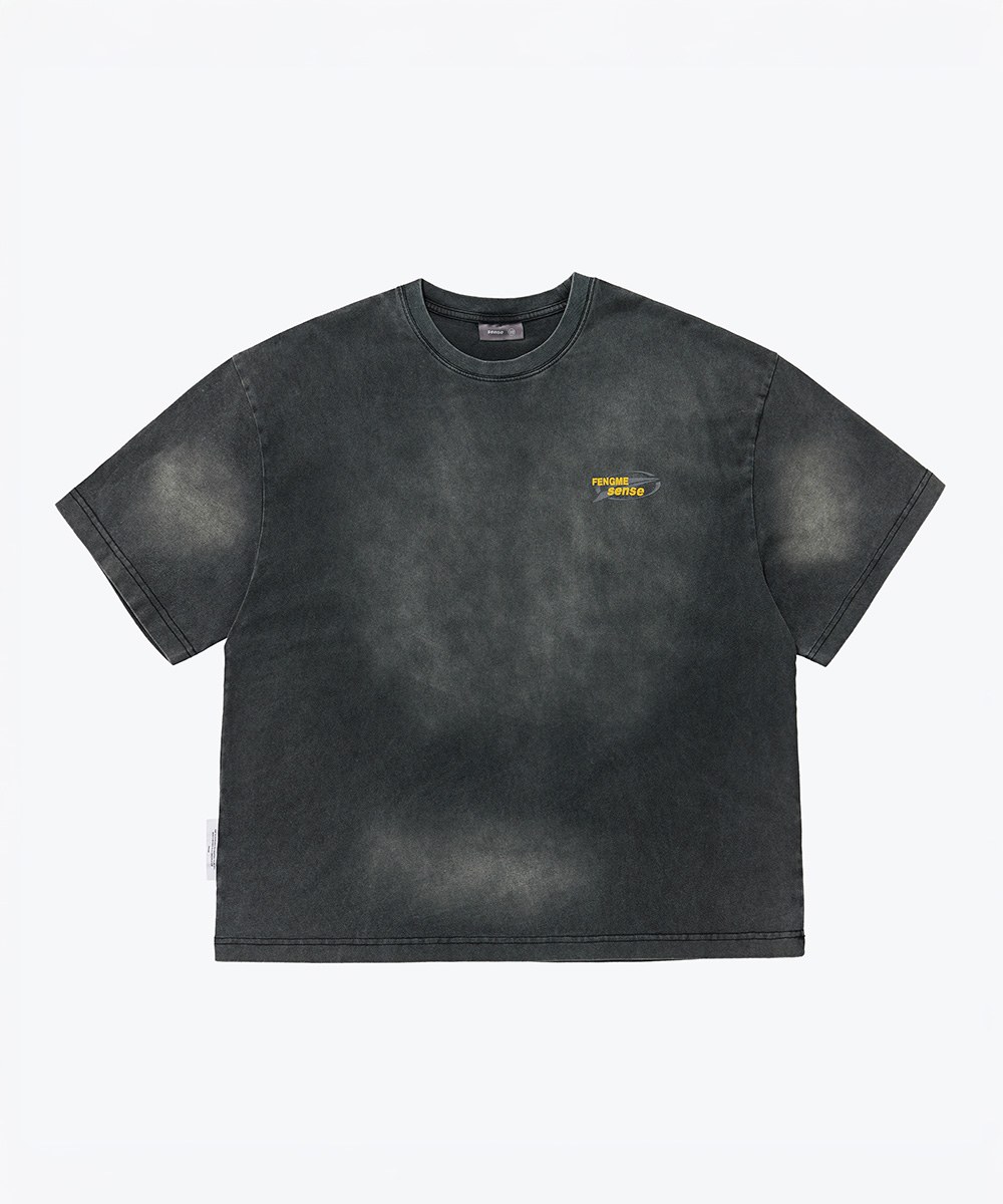 FM x SENSE 仿舊水洗Logo短袖 Fade Wash OG Logo SS
