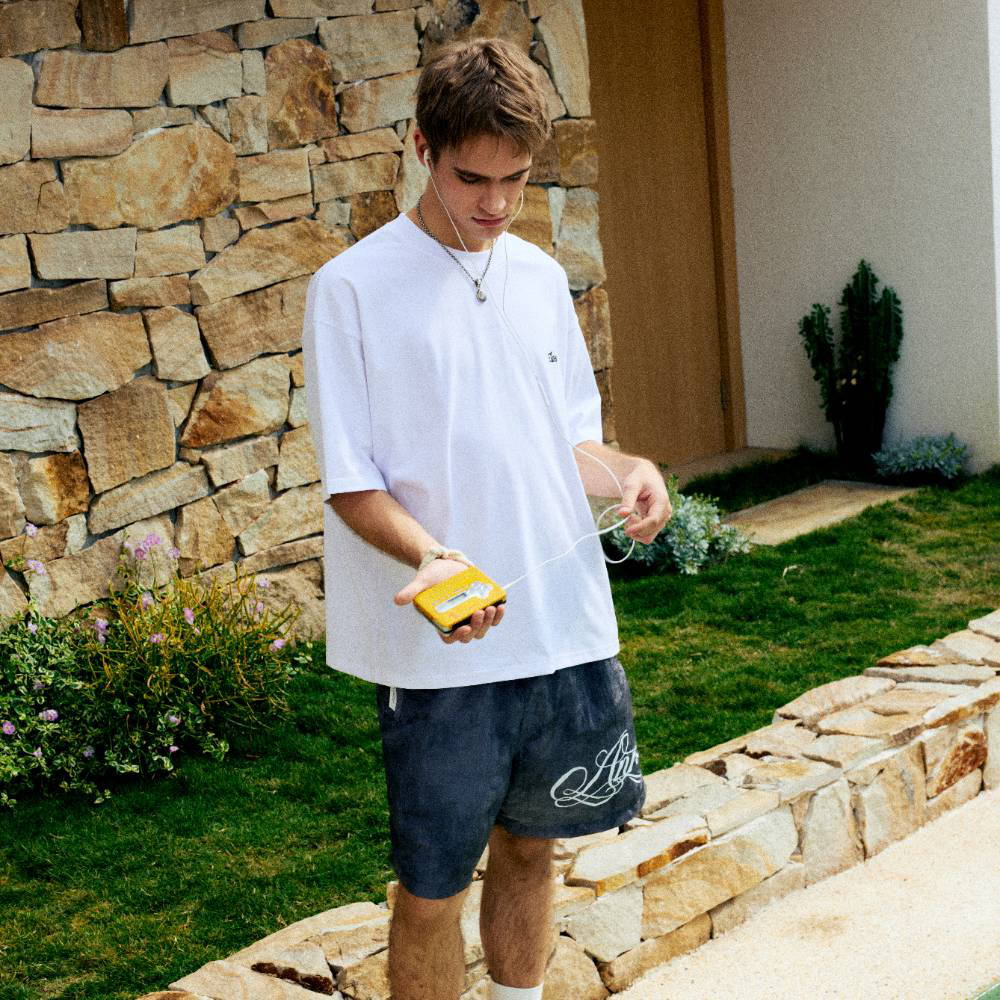 字母短袖上衣 Gaze Graphic SS