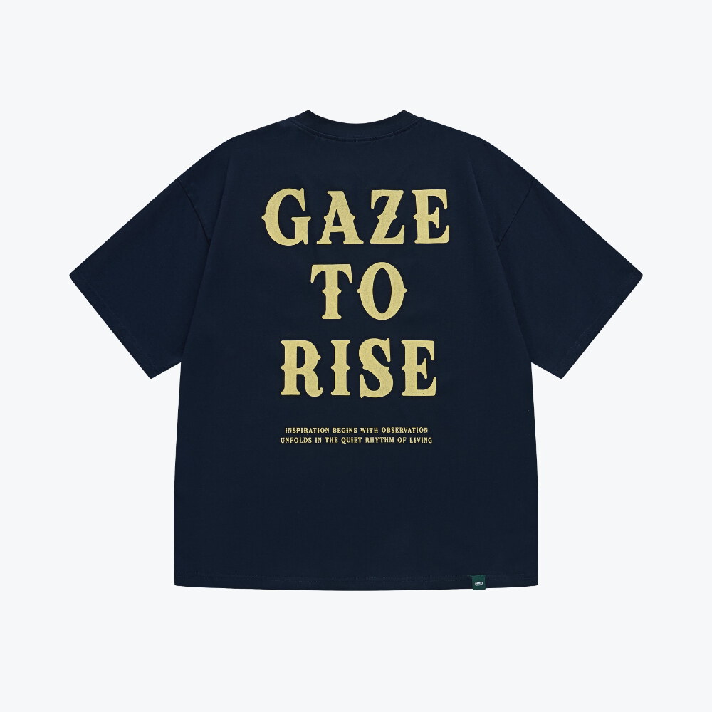 字母短袖上衣 Gaze Graphic SS