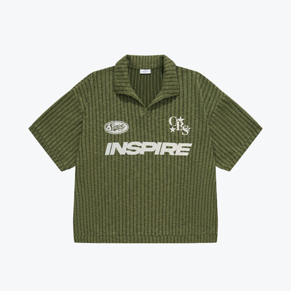 短袖Polo衫 Stripe Knit Polo SS