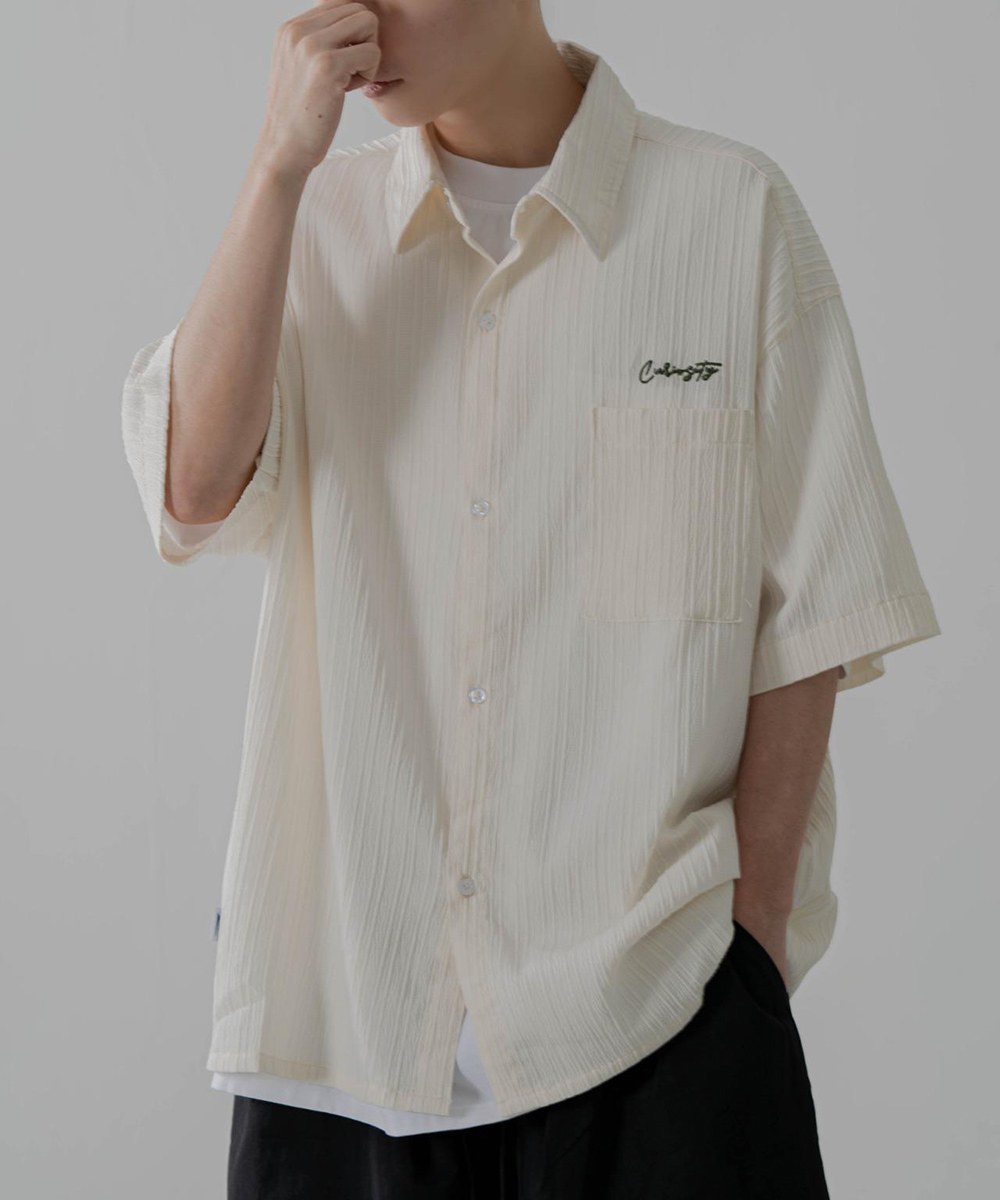 刺繡古巴襯衫 Camp Collar Shirt