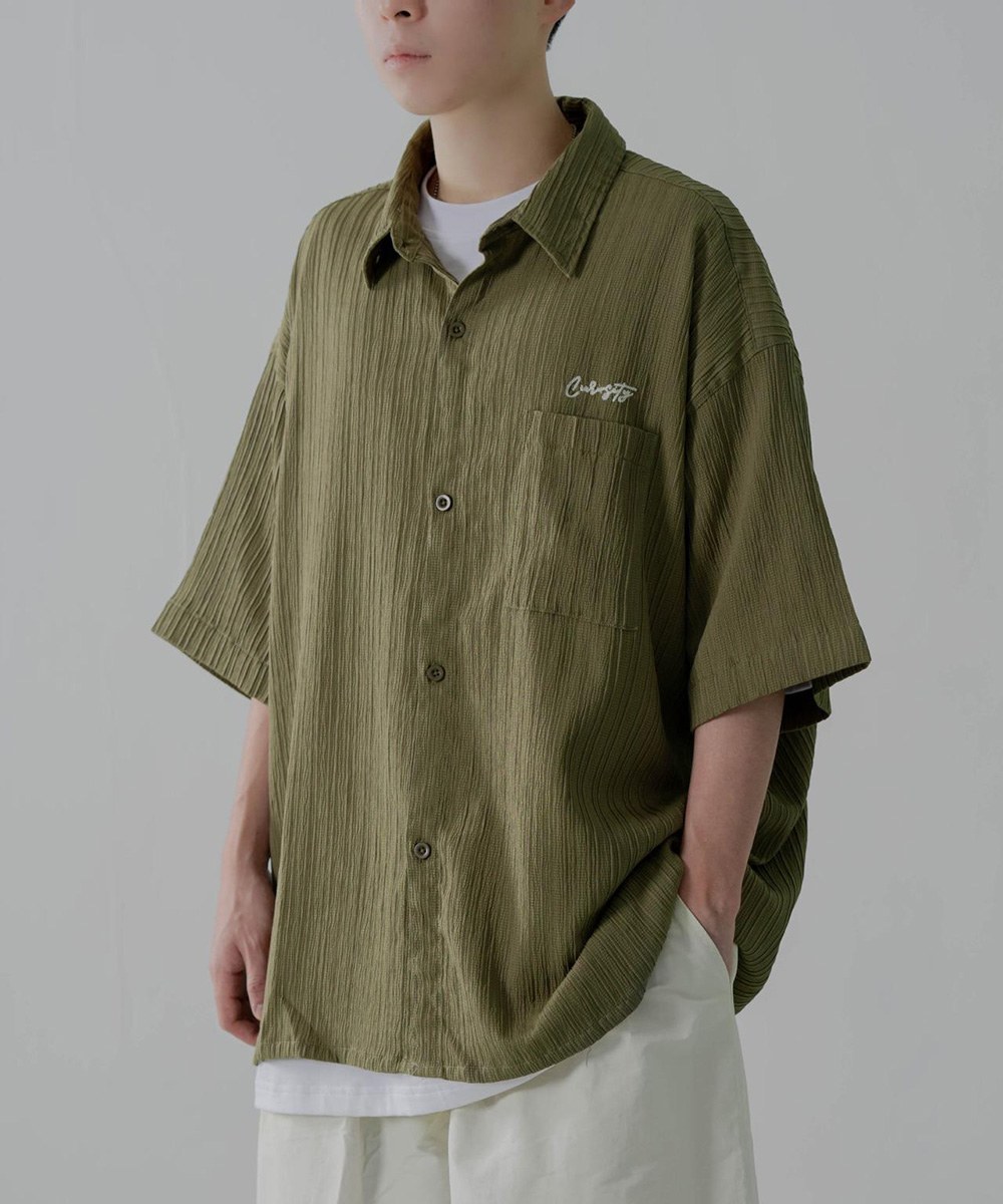 刺繡古巴襯衫 Camp Collar Shirt