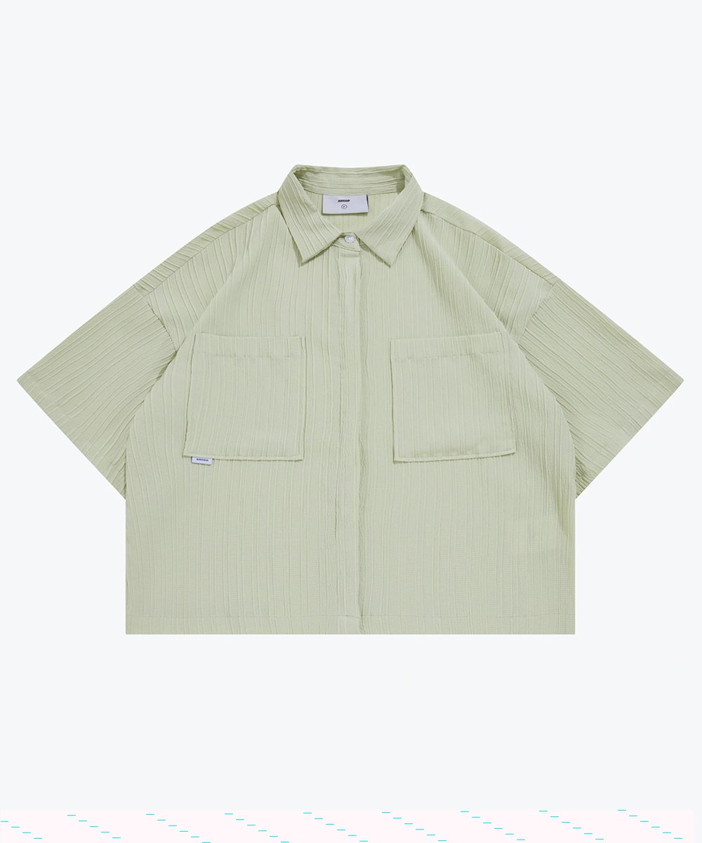 緹花刺繡襯衫 Jacquard SS Shirt